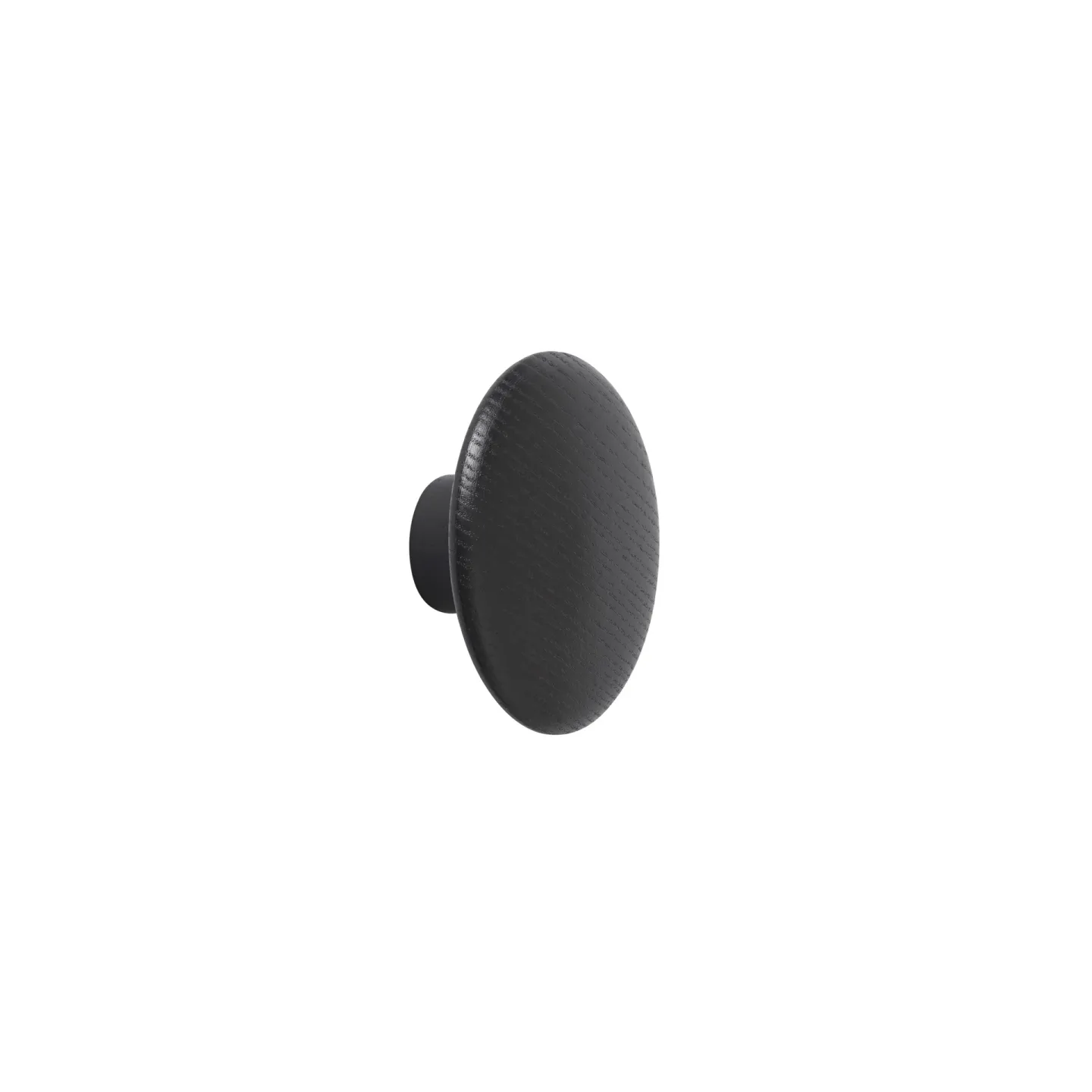 Muuto The Dots klädkrok svart Ø6,5 cm