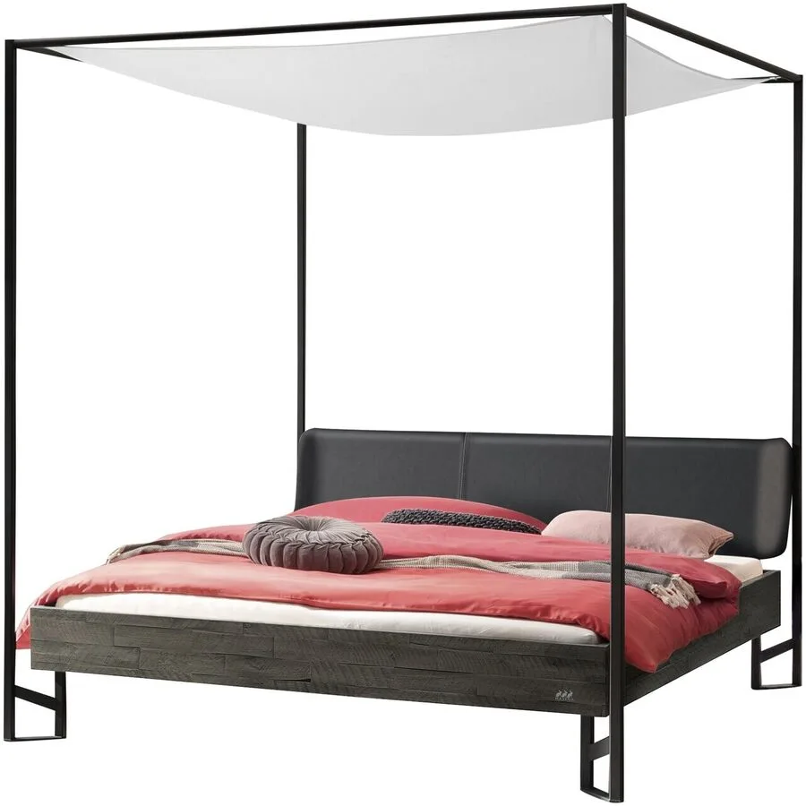 Hasena Himmelbett Marcella Akazie grey Akazie 140 x 200 cm