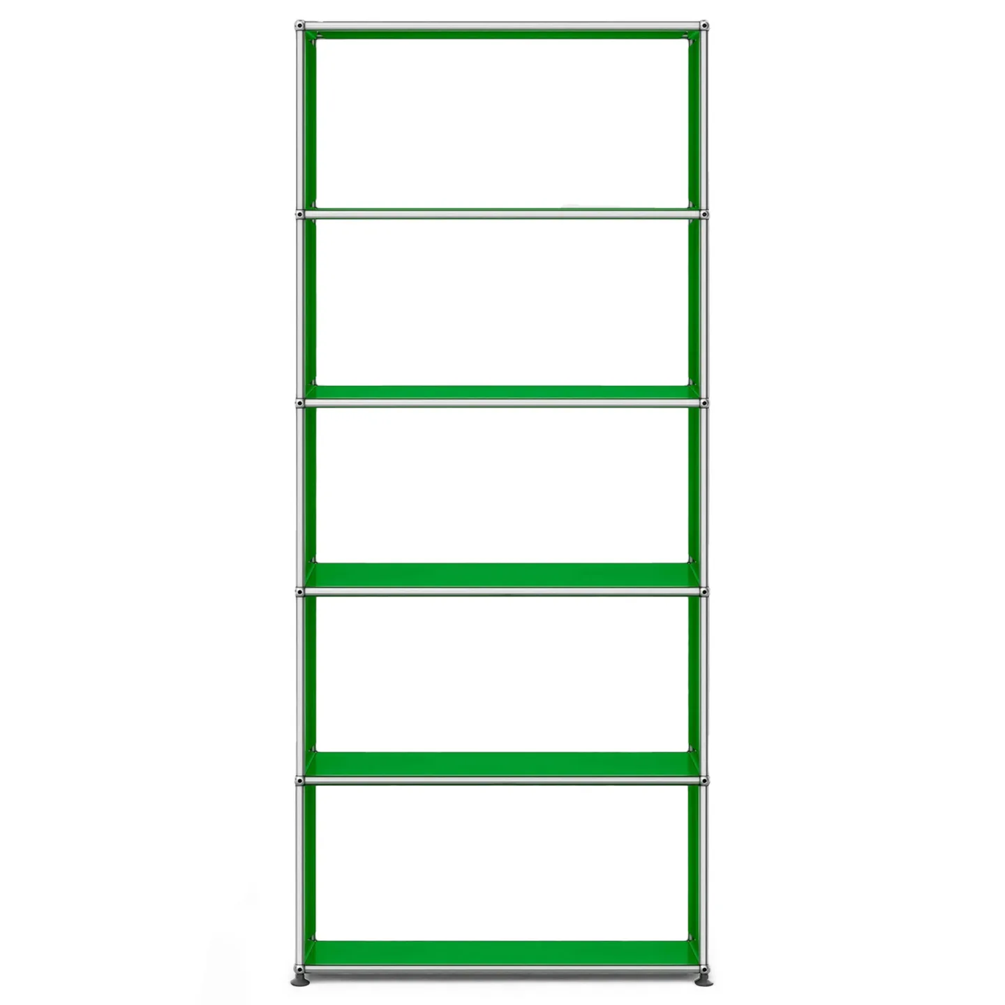 USM - USM Haller 108 Shelving USM Green - Hyllor & Hyllsystem - Fritz Haller & Paul Schärer - Grön - Metall