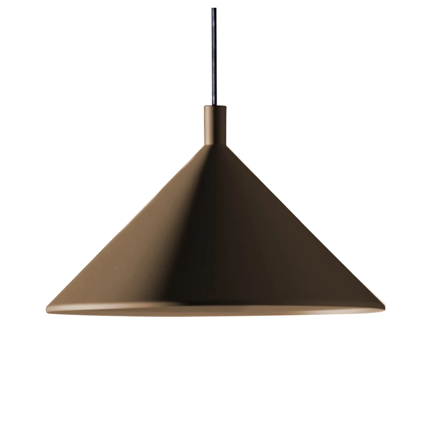 Martinelli Luce - Cono Ø45 cm – Bronze - Pendellampor - Elio Martinelli