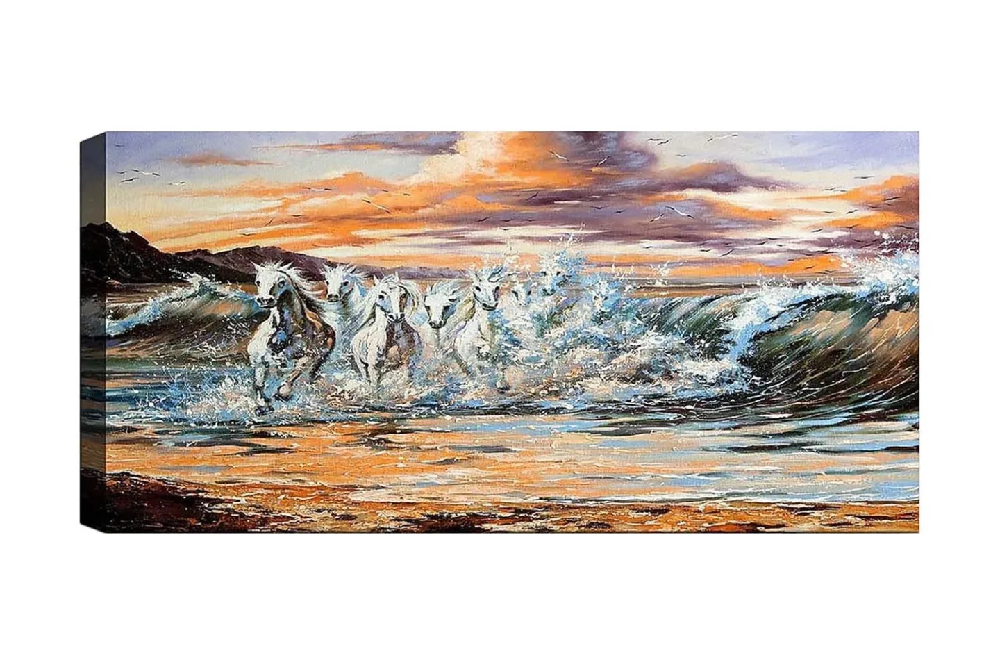 Canvastavla YTY Nautical & Beach Flerfärgad - 120x50 cm