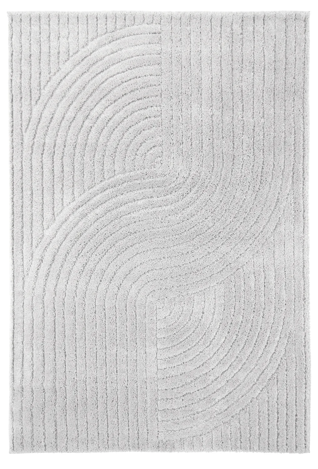 Ryetepper - Wendy (lysegrå) (Størrelse: 240 x 340 cm)