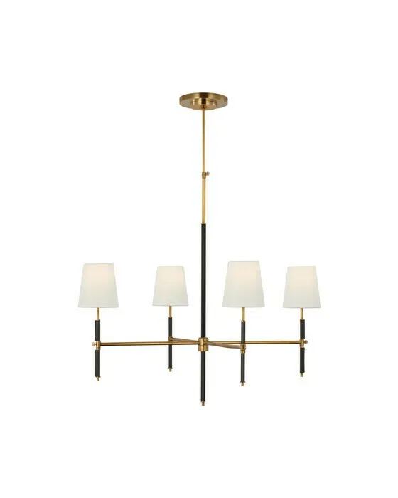 Bryant Wrapped Chandelier Brass L