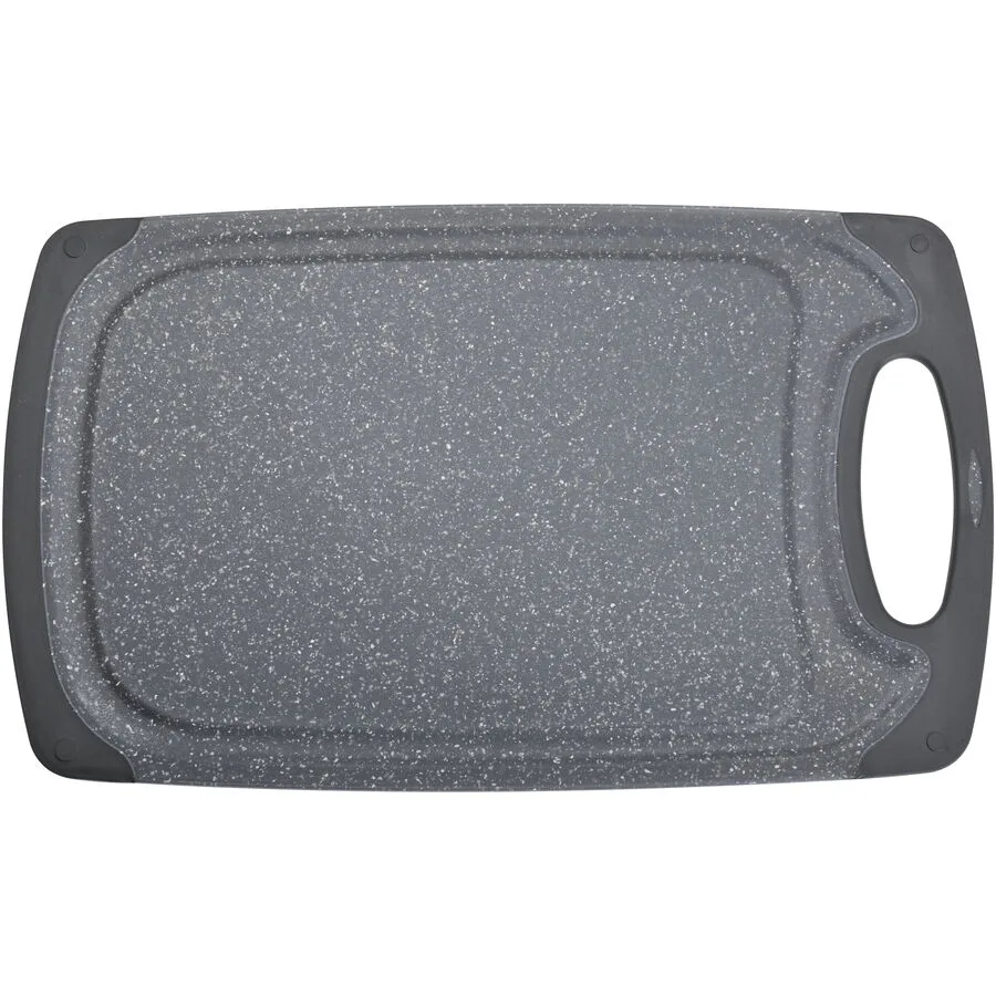Schneidebrett Basic Kitchen Schwarz Kunststoff 40 cm 24 cm