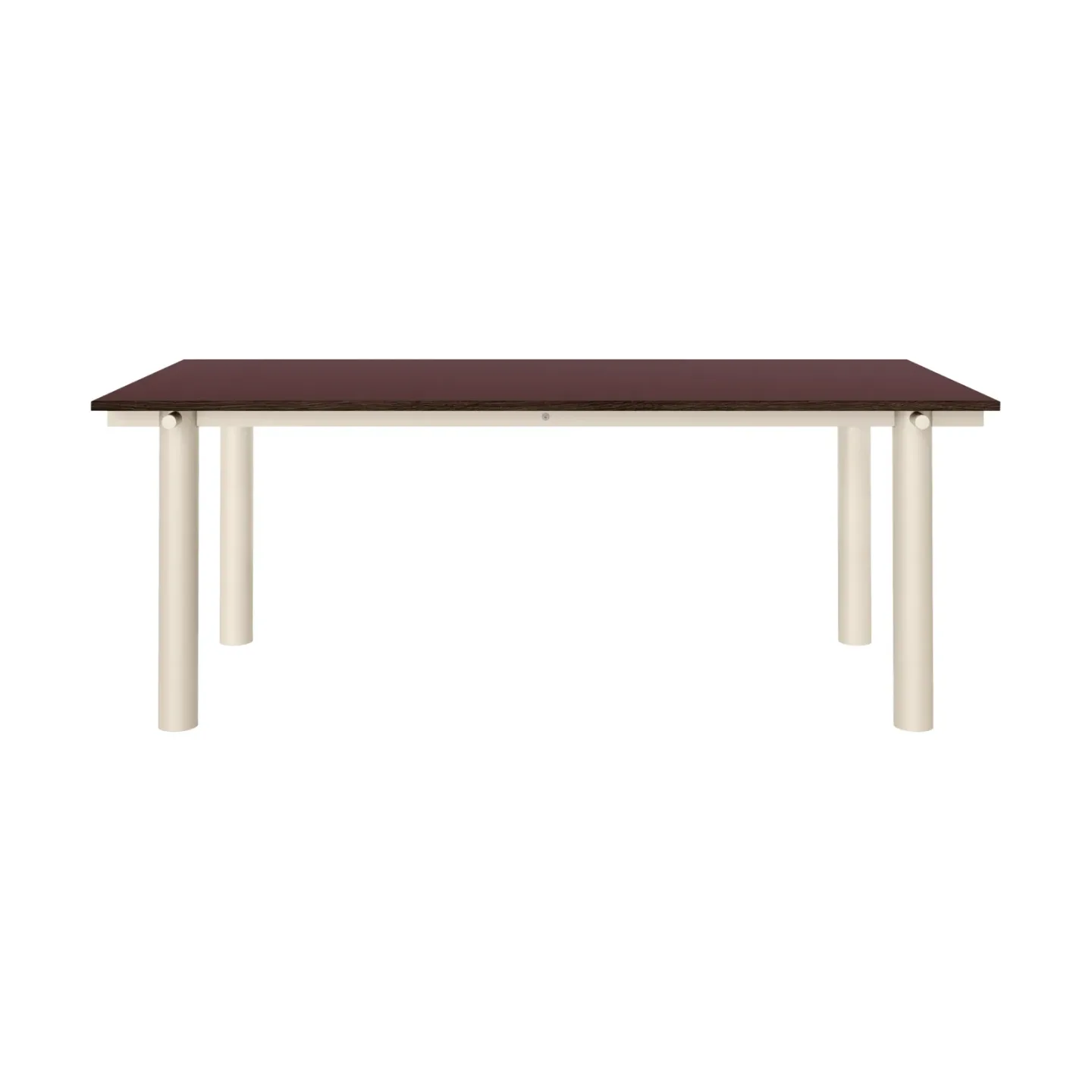 Ferm Living Atura Esstisch Light cashmere-burgundy, 90x200 cm