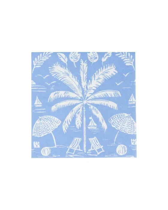 Palms and Ocean servietter 20-pak