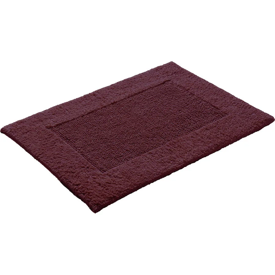 Badteppich Nora Rot 100% Baumwolle 50 x 70 cm Rechteckig