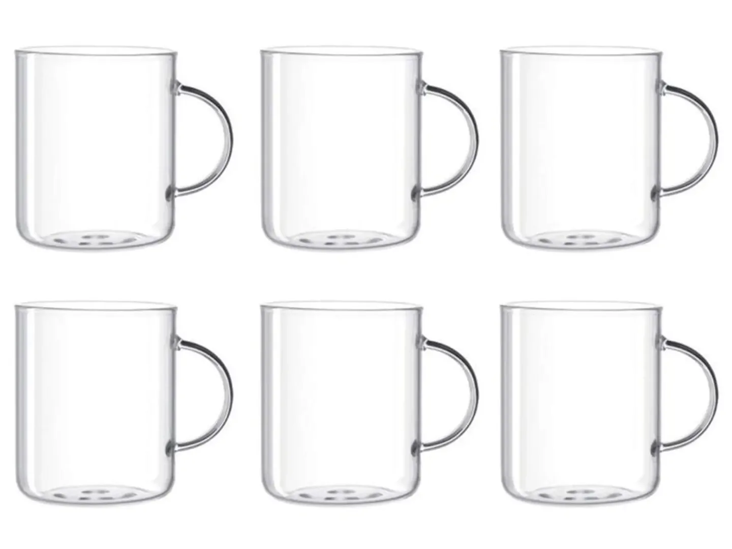 Alltron Teetasse Novo 4 Dl, 6 Stück Transparent | Schubiger Möbel