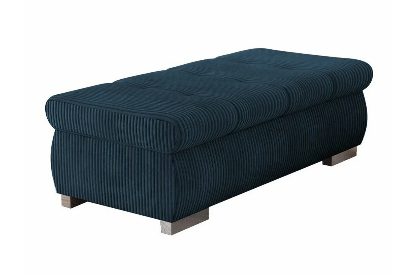 Cerys Fotpall 60 cm - Blå