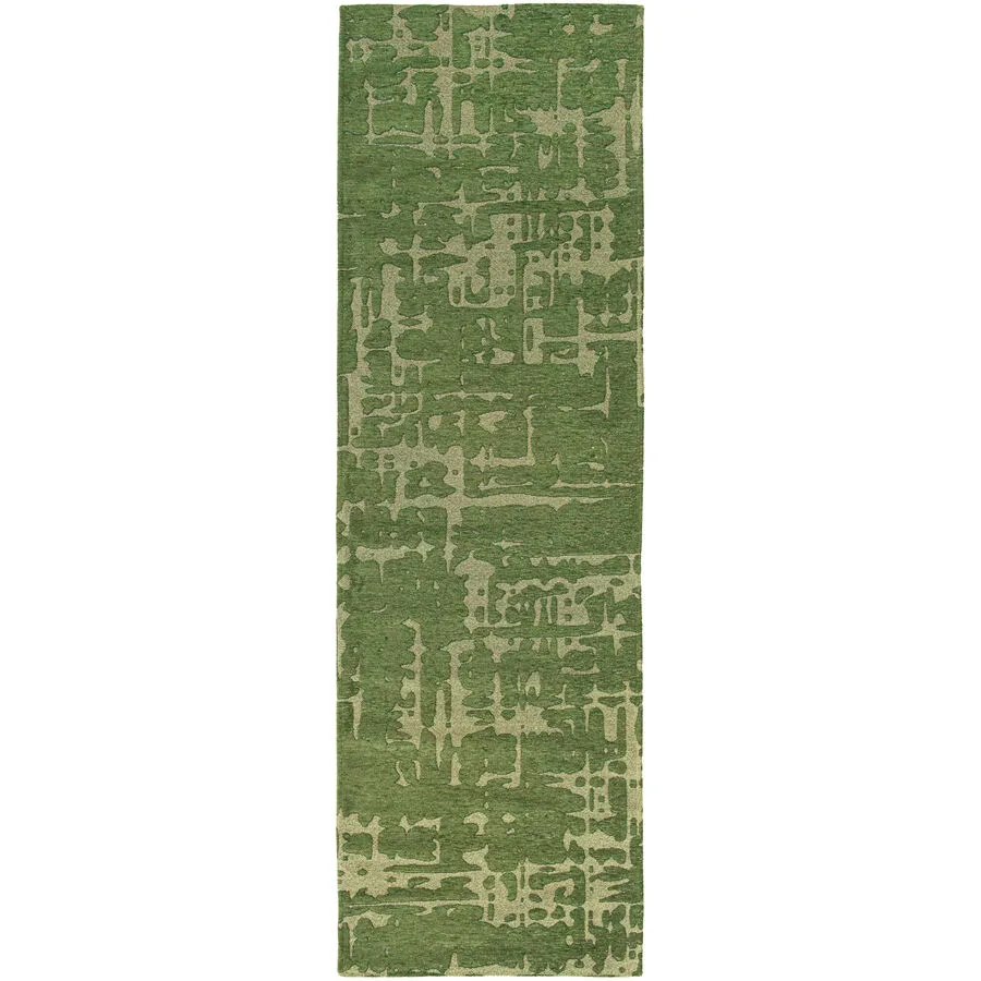 Teppich Baobab Grün Polyester 80 cm 250 cm