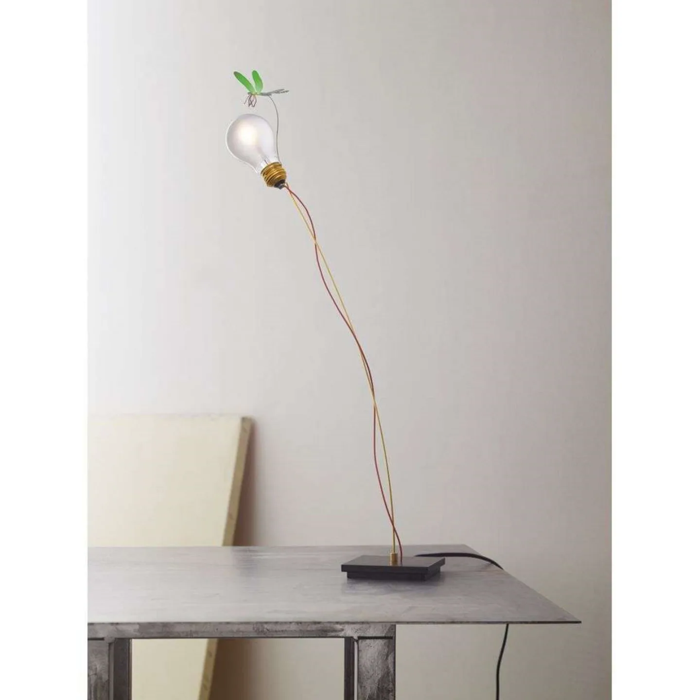 I Ricchi Poveri Bzzzz Tischleuchte Green - Ingo Maurer - Wohnzimmer - Aluminium