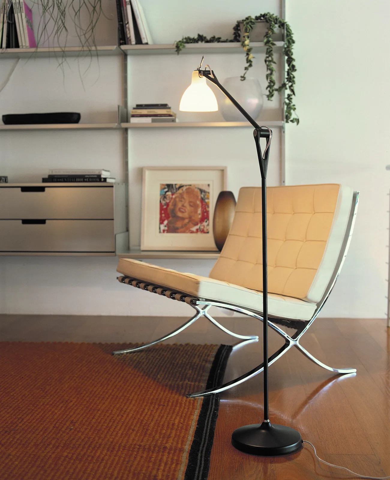 Luxy F1 Stehleuchte Alo/Gelb - Rotaliana - Wohnzimmer - Metall