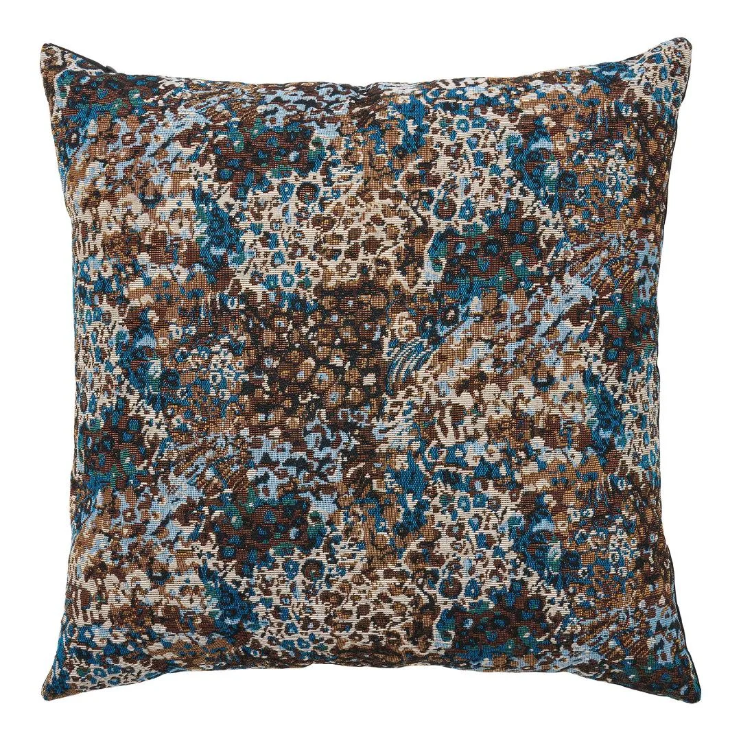 Lova Dekokissen 45×45cm blau, braun.