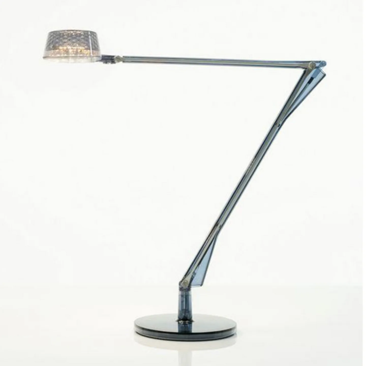 Aledin Dec Bordlampe Blå - Kartell - Stue - Moderne - Plastik - Med én lyskilde
