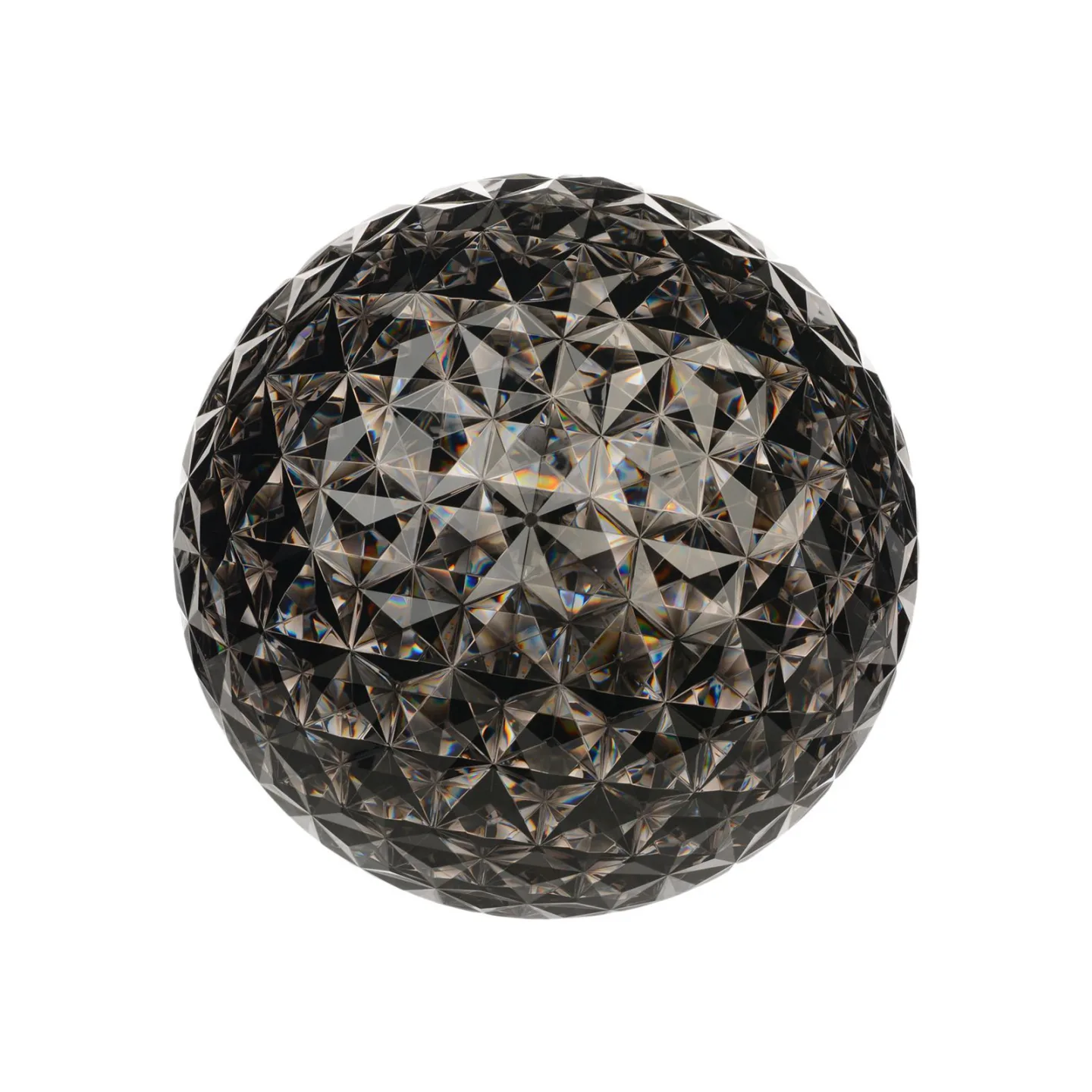 Planet Gulvlampe Small Smoke - Kartell - Stue - Design - Plast - Med skjerm