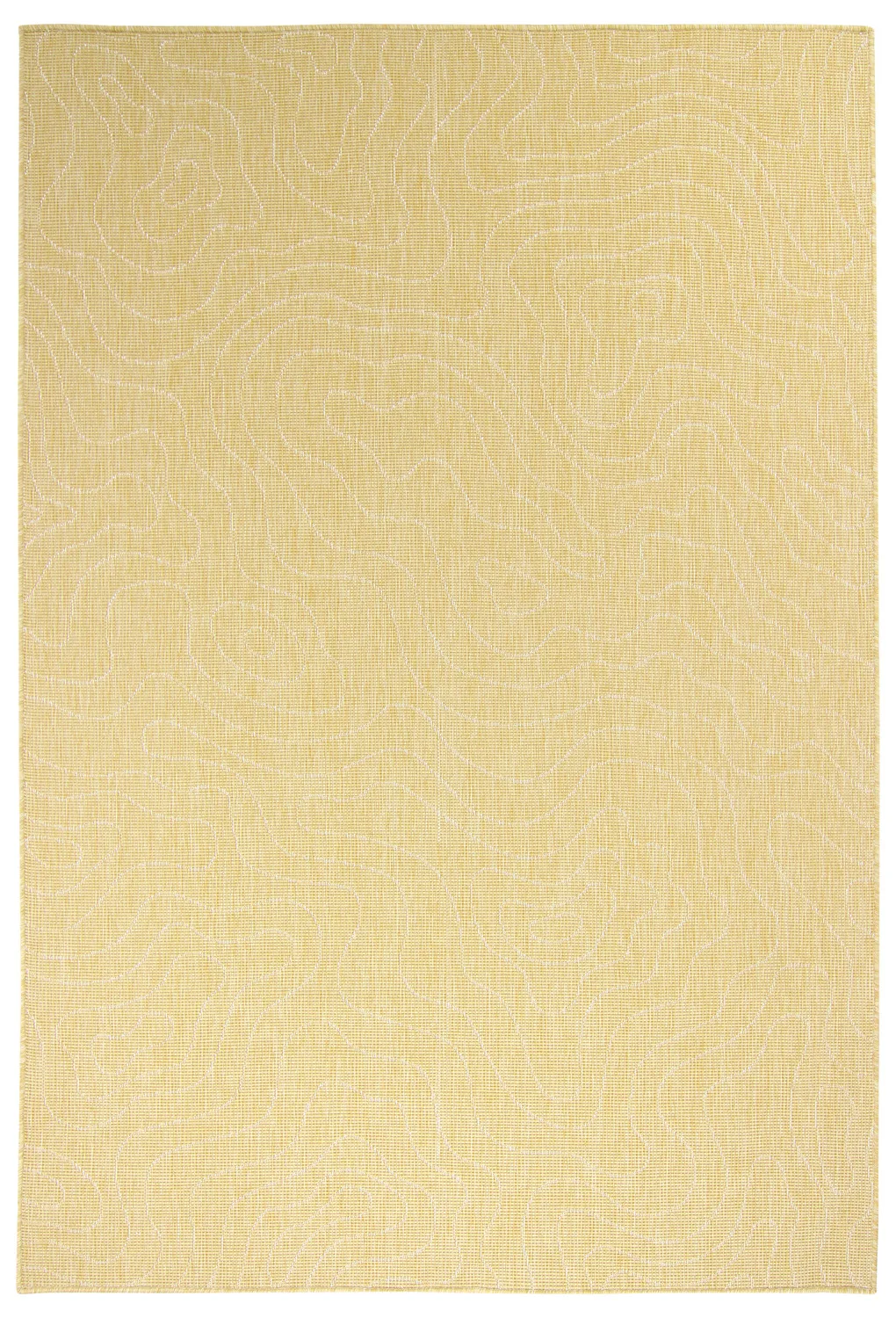 Innendørs/Utendørs tepper - Thurman (gul) (Størrelse: 200 x 290 cm)