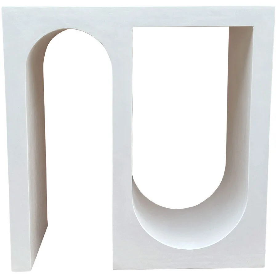 Konsole Putza weiss MDF B 78 H 80 cm