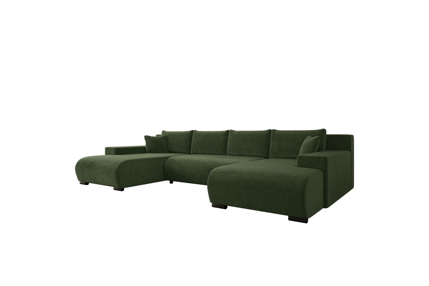 Krysen Bäddsoffa Dubbeldivan 4-sits - Grön