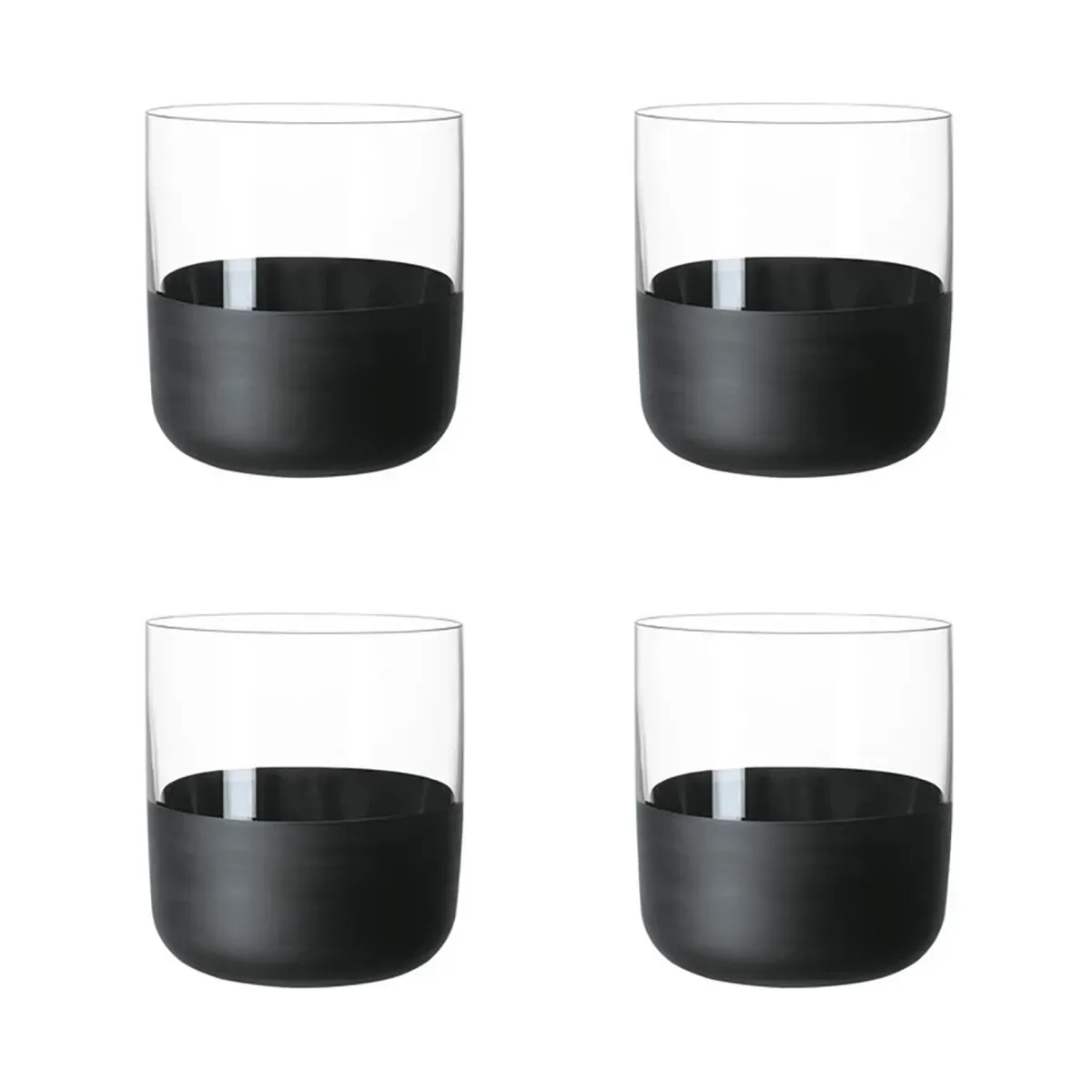 Villeroy & Boch Manufacture Rock Shotglas 4 cl 4er Pack Clear