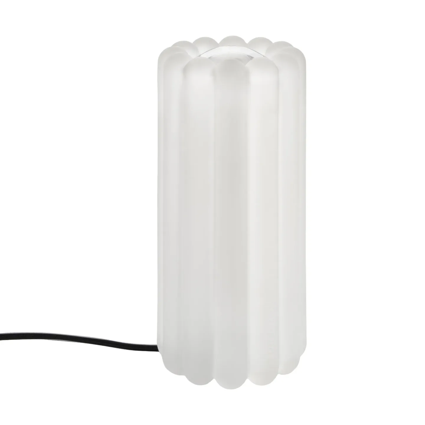 Tom Dixon Press bordslampa LED 23,5 cm Frosted