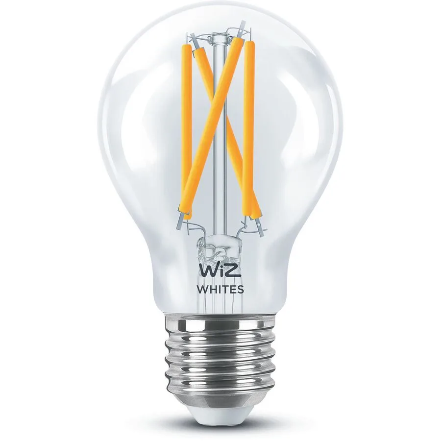 Leuchtmittel WiZ Glas E27 17.5 W - Farbe: silber - LED - Lichtfarbe: Extra warmweiss - Helles Neutralweiss - LED Leuchtmittel