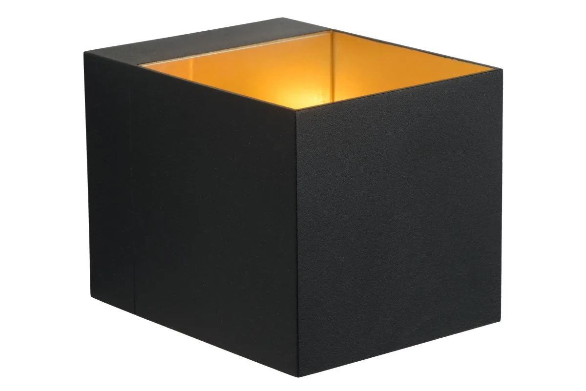 Lucide - Devi 10cm - Vägglampa - Svart
