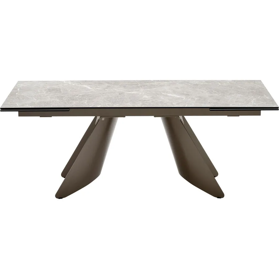 CONNUBIA Tisch Orion Braun Keramik B 90 T 160 cm