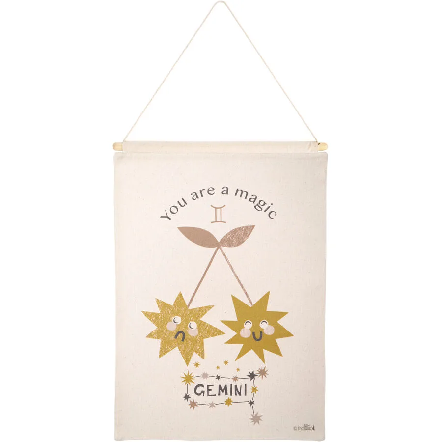 Wanddekoration Constellation Natural Baumwolle 40 x 50 cm
