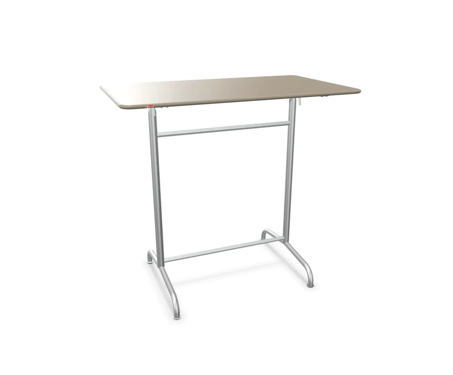 Schaffner Metall-Stehtisch Rigi Feuerverzinkt Beige | Schubiger Möbel