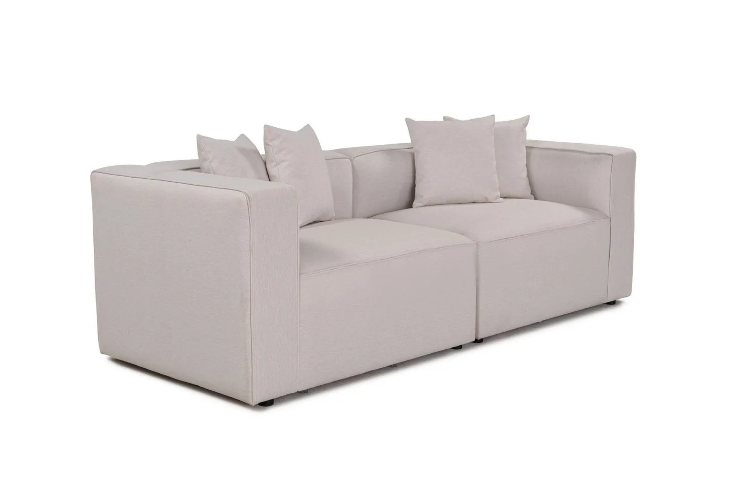 Abbas 2-sits Soffa - Ecru