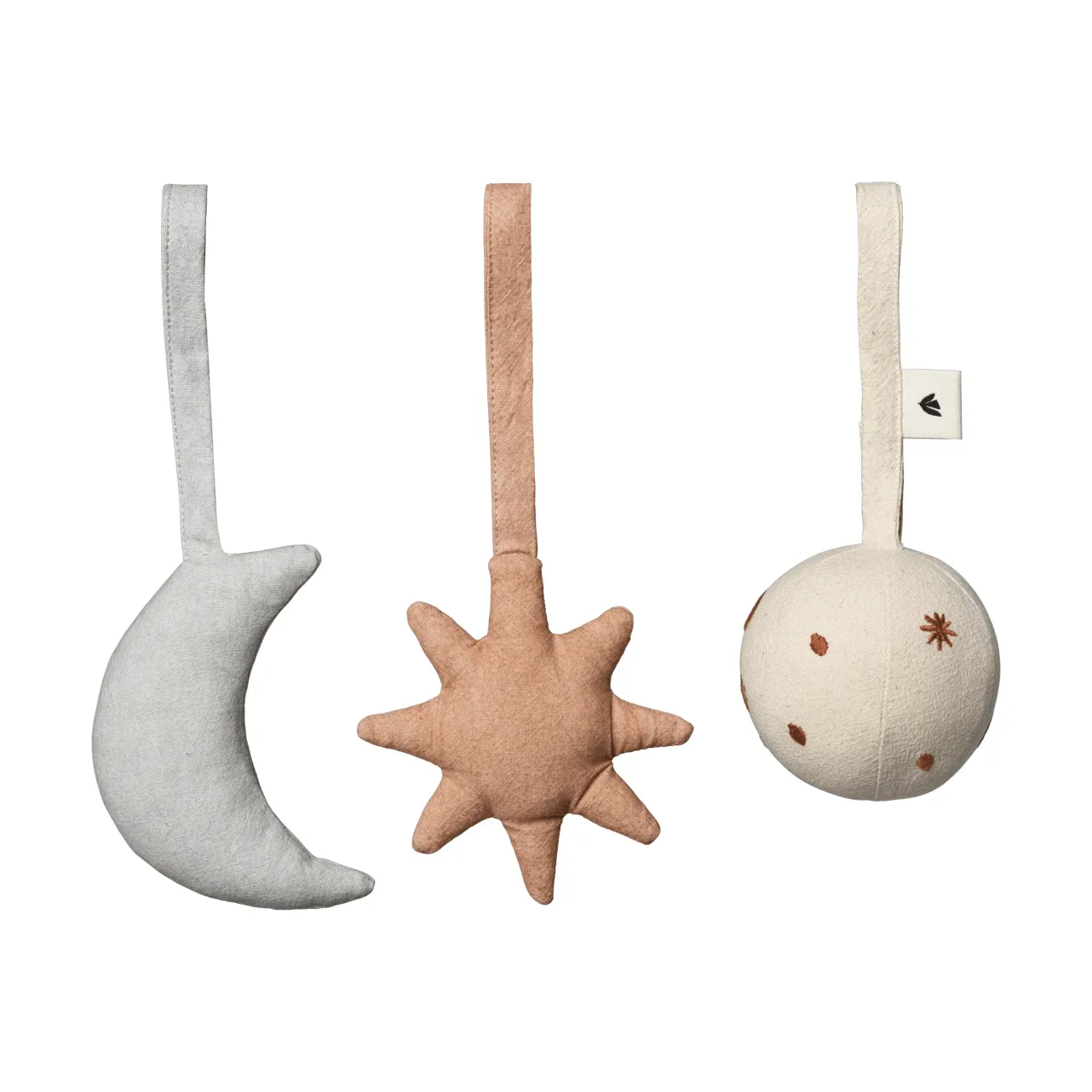 Ferm Living Skye Babyspielzeug 3-teilig Rosen