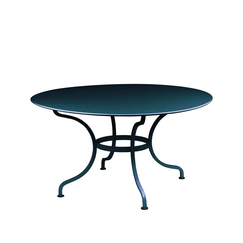 Fermob Romane bord runt Acapulco blue (blå)