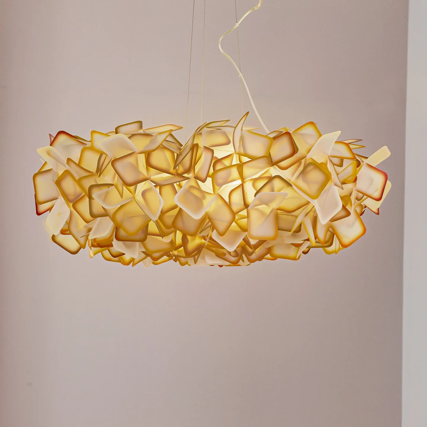 Clizia Taklampa L Orange - SLAMP - Vardagsrum - Design - Plast