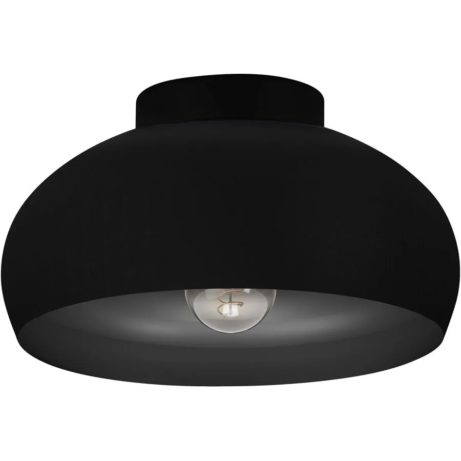 Eglo Deckenlampe Mogano 2 Schwarz Stahl 17.5 cm