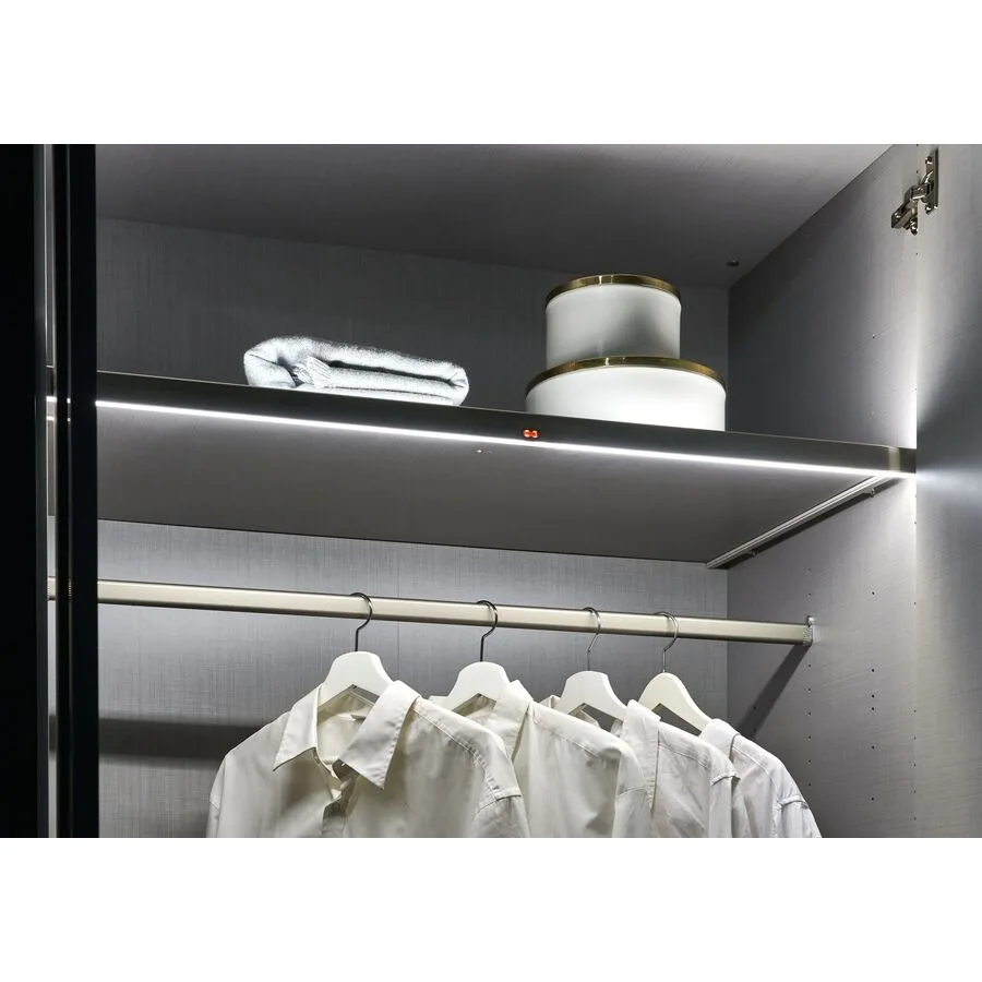 Schrankzubehör Atherton Weiss/graphit Holzwerkstoff B 300 cm