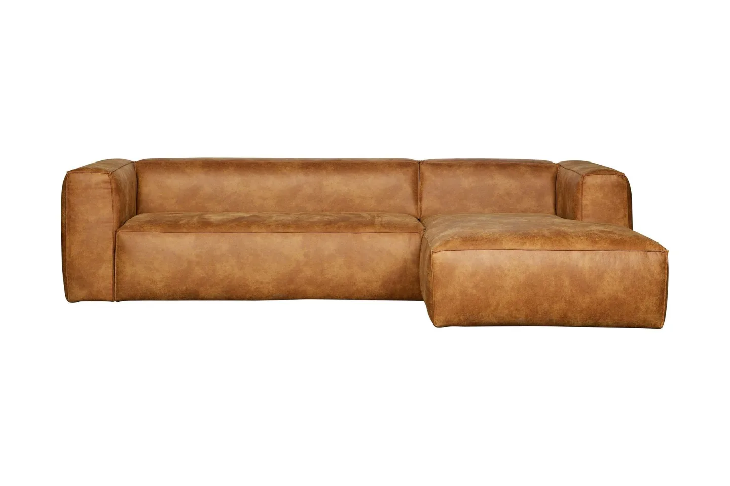 Harlow Divansoffa Höger Äkta Läder - Cognac