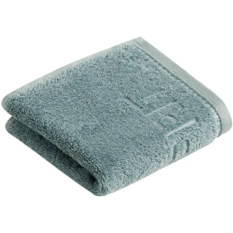 Esprit Gästetuch Modern Solid blau Baumwolle
