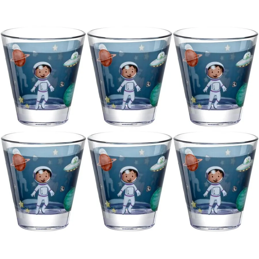 Kindergeschirr-Set Leonardo Mehrfarbig Glas 0.215 l