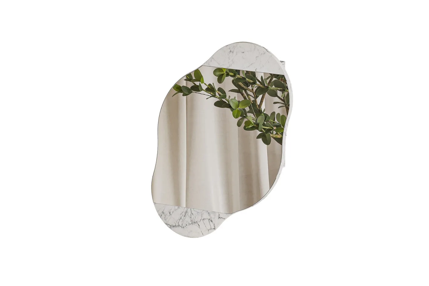 Dartmoor Badrumsspegel 60 cm Rektangulär - Vit marmor