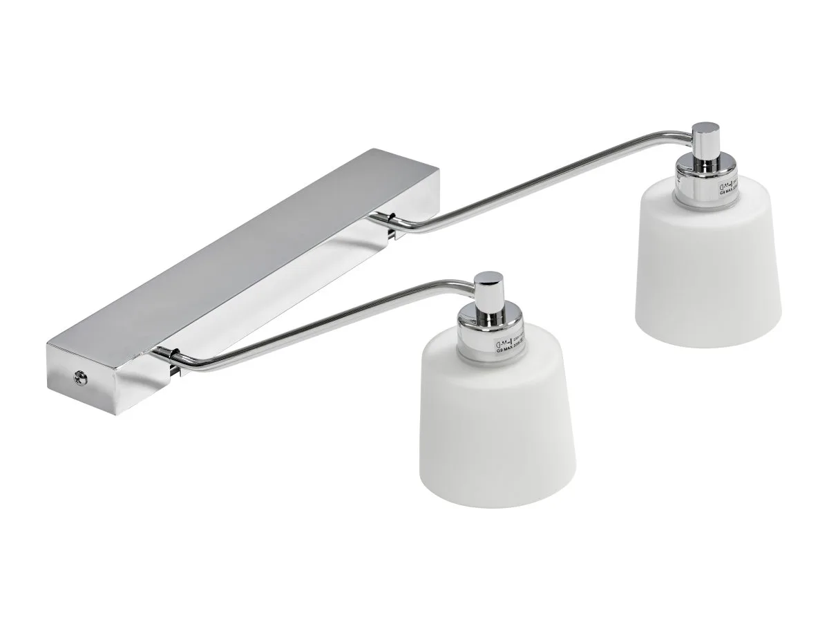 Armaturhantverk - Tärnö 30cm - Badrumslampa - Krom