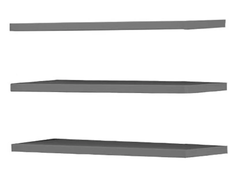 HILLUR Set 3 Tablare JASPER