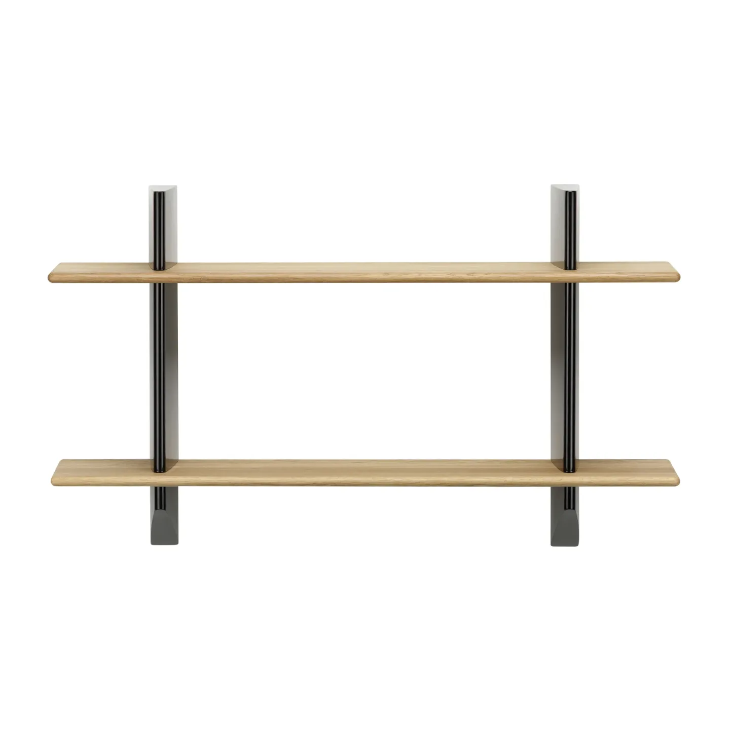 Vitra Rayonnage mural hylla Oak-Deep black