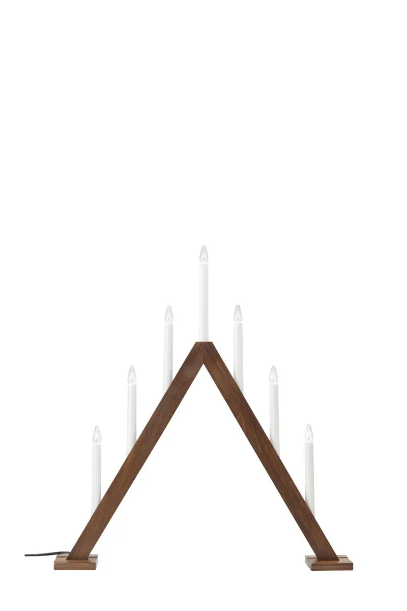 Markslöjd - Ariele - Adventsljusstake - Mörkbrun
