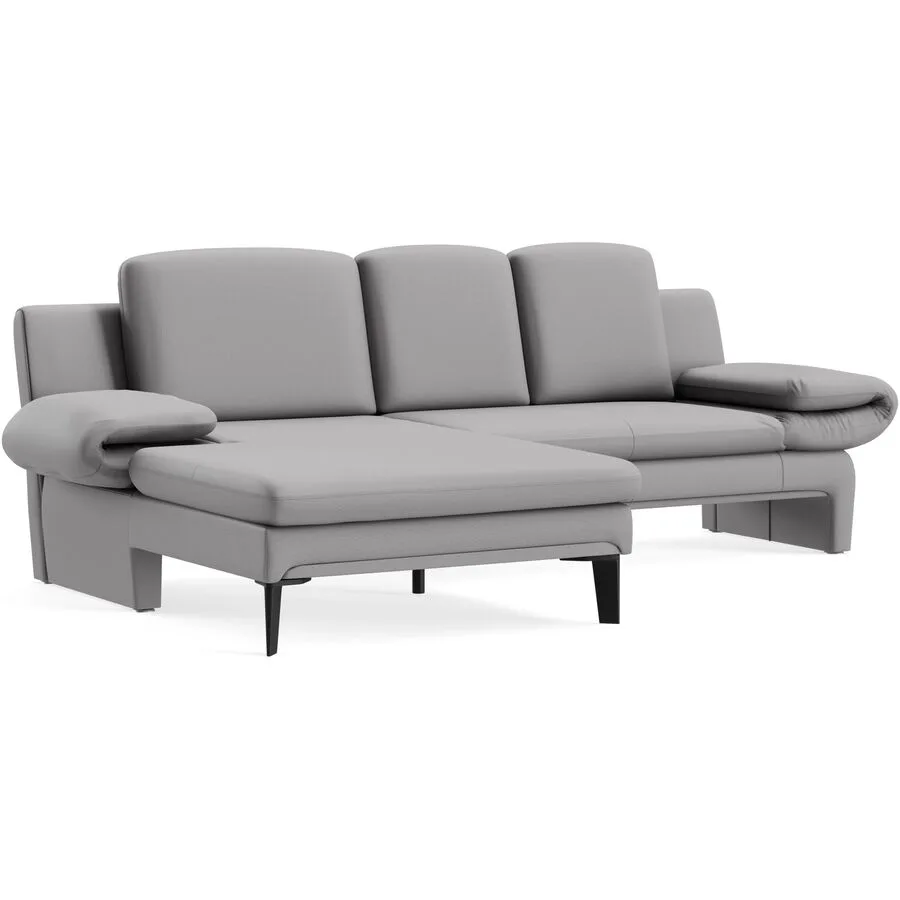 Ecksofa Astra Links Touch - 812 grey B 321 T 168 cm - Möbel Konfigurator: Traummöbel individuell zusammenstellen