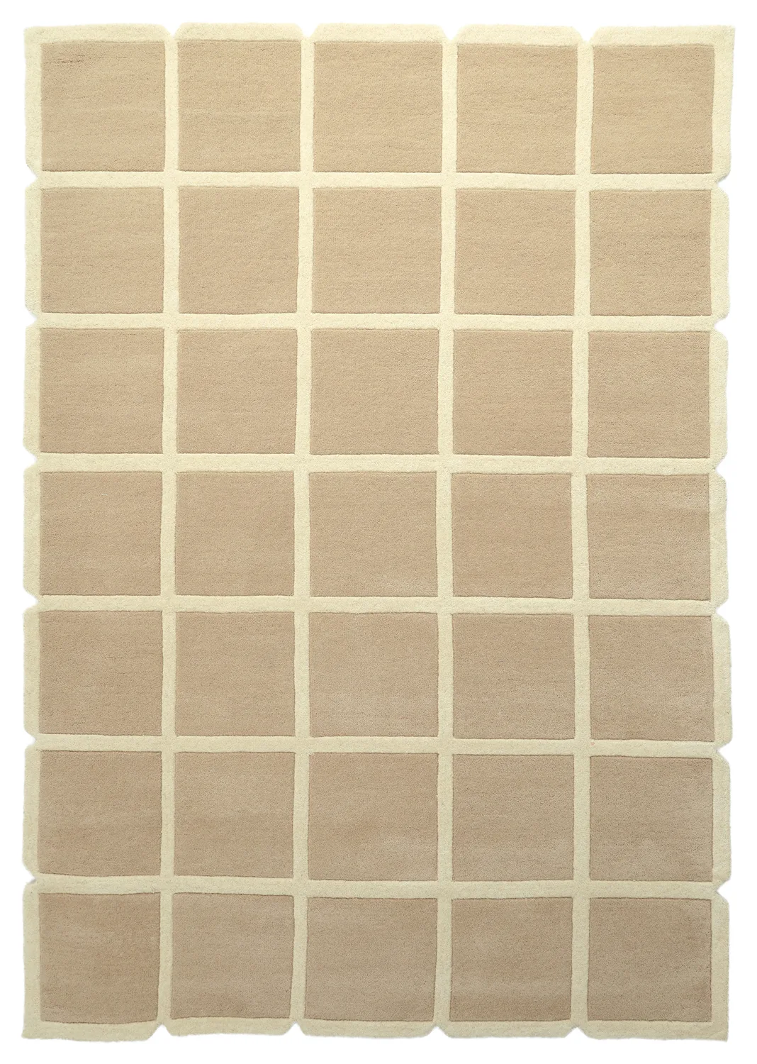 Ullteppe - Syl Hand Tufted Wool Premium (beige/krem) (Størrelse: 240 x 340 cm)
