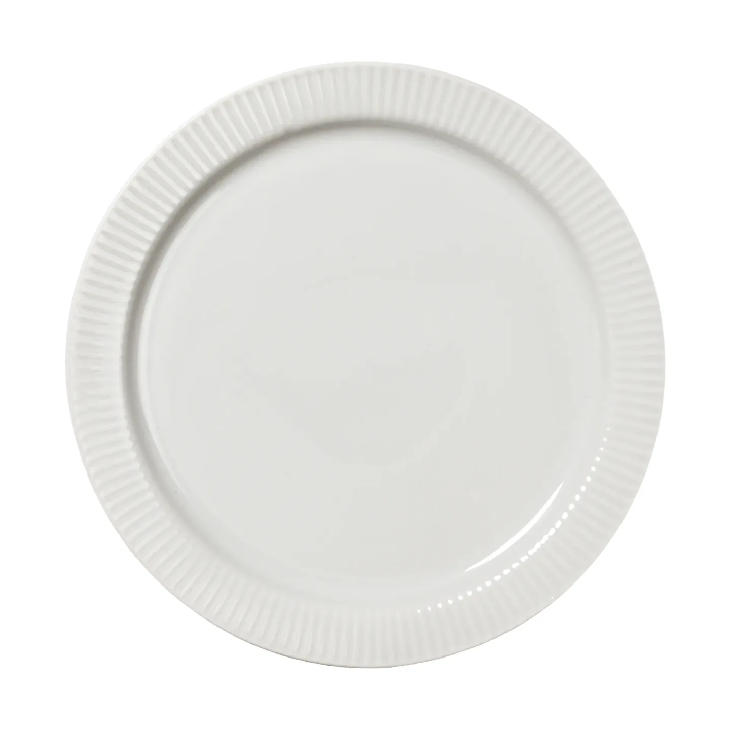 Sagaform Inka Dessertteller Weiß, Ø17 cm