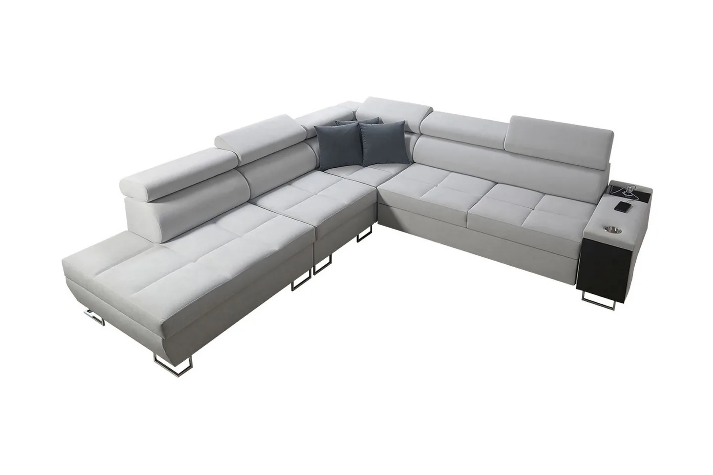 Morenia Bäddsoffa m. Schäslong L-formad -