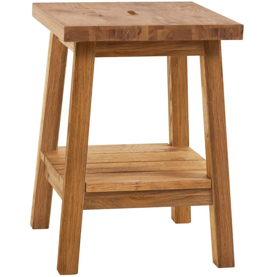 Hasena Nachttisch Noma Weiss Eiche B 48 H 39 cm