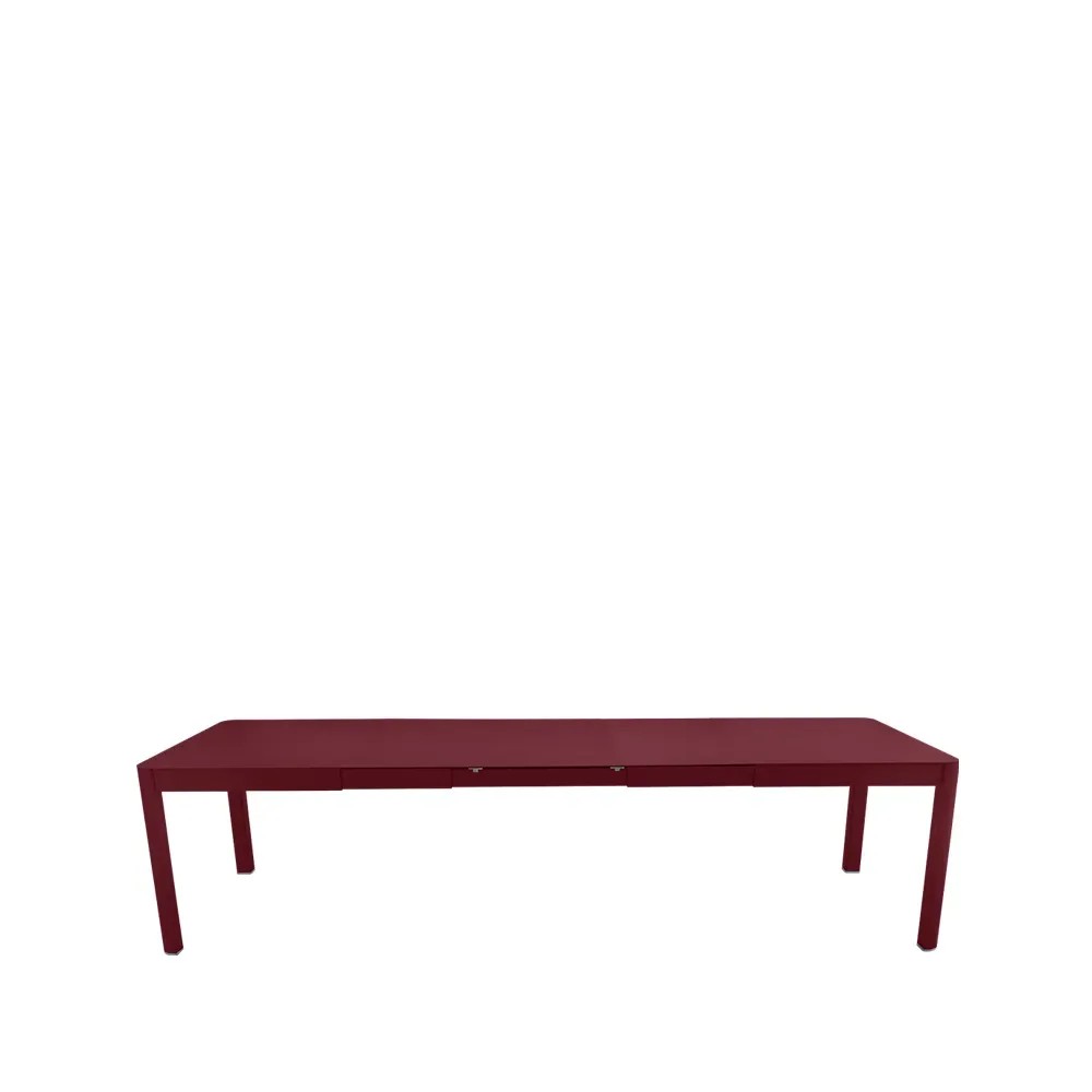 Fermob Ribambelle XL bord Black cherry (vinröd), 3 utdragsskivor