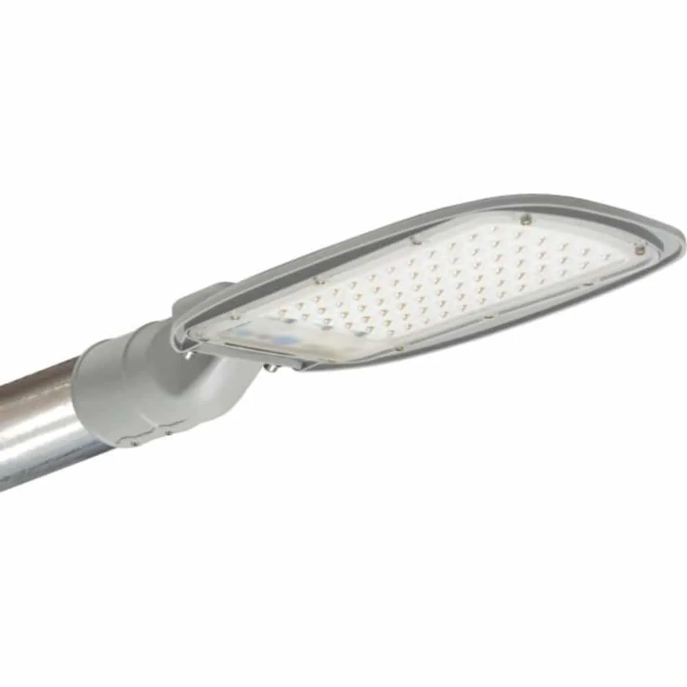 Star B LED Gatuarmatur stolparm/topp 70W 8400lm 840 Assymetrisk